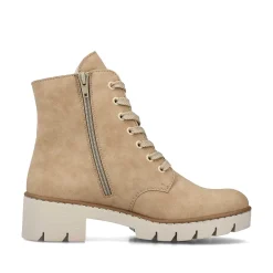 Rieker Ankle Boots & Boots-Women'S Corded Boots Brown Beige