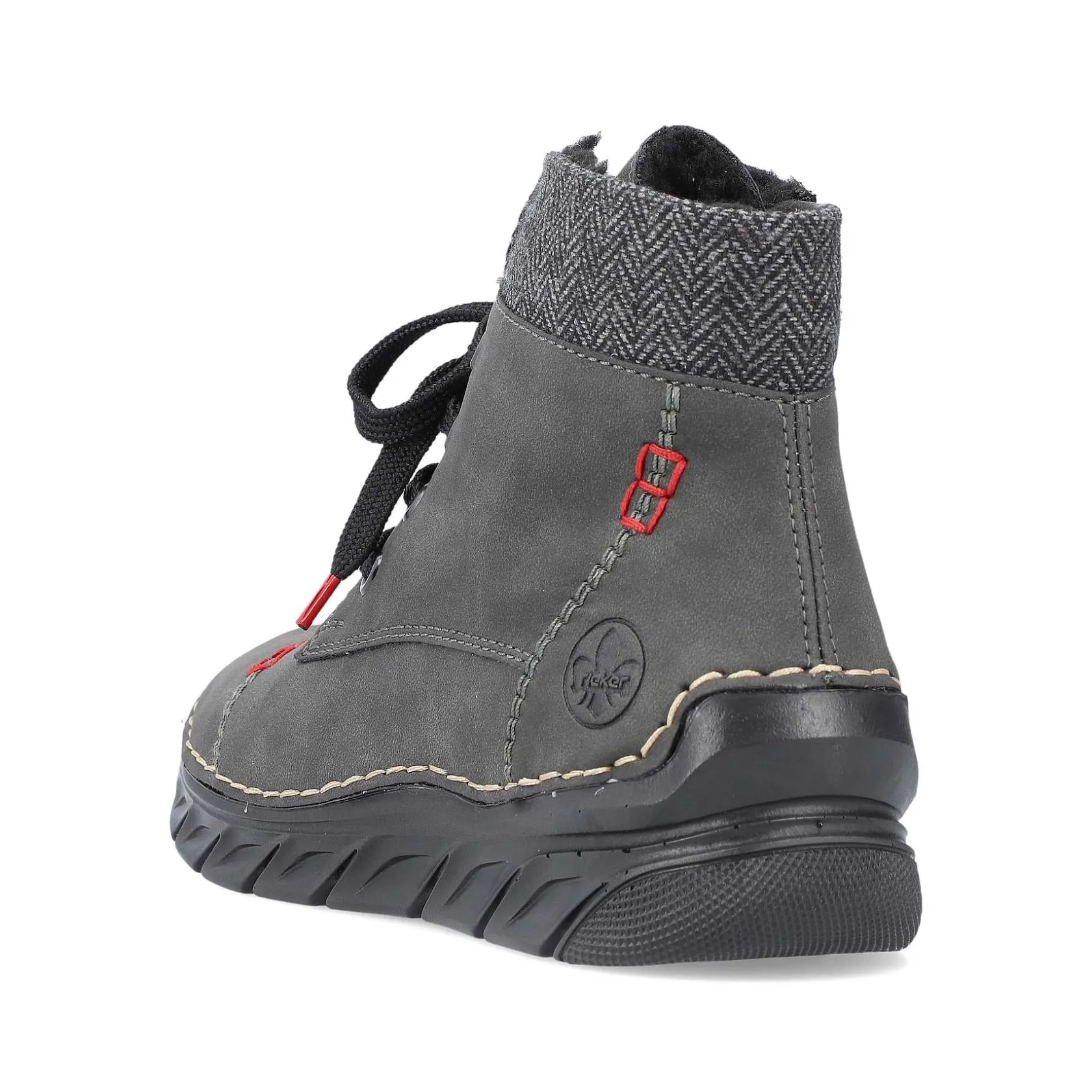 Rieker Ankle Boots & Boots-Women'S Corded Boots Anthracite