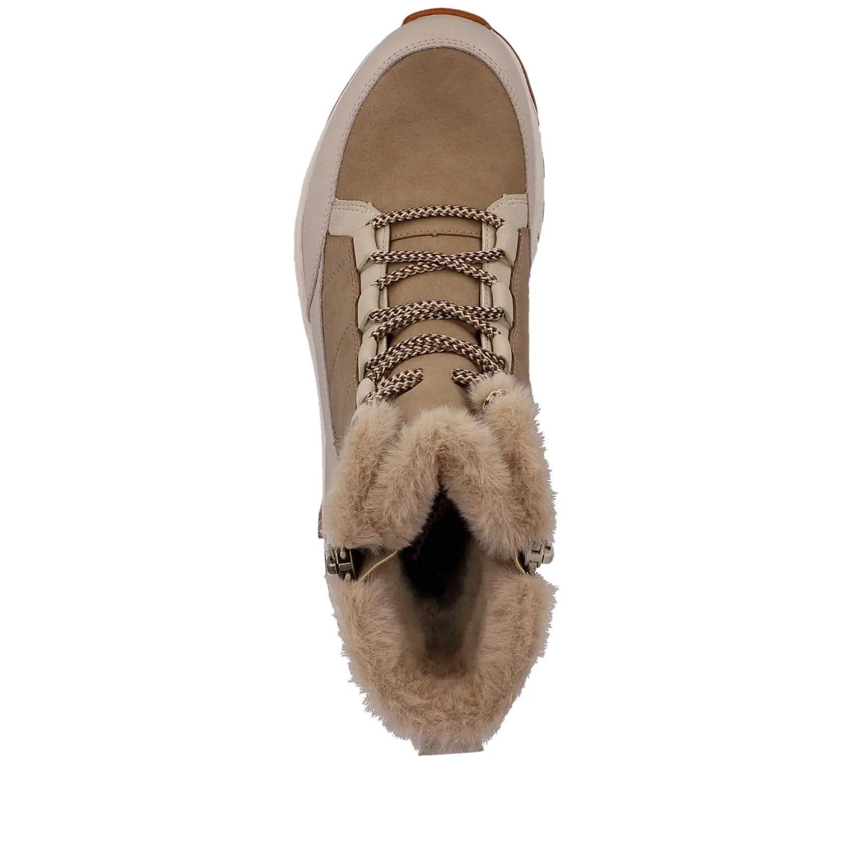 Rieker Ankle Boots & Boots-Women'S Corded Boots Cream Beige