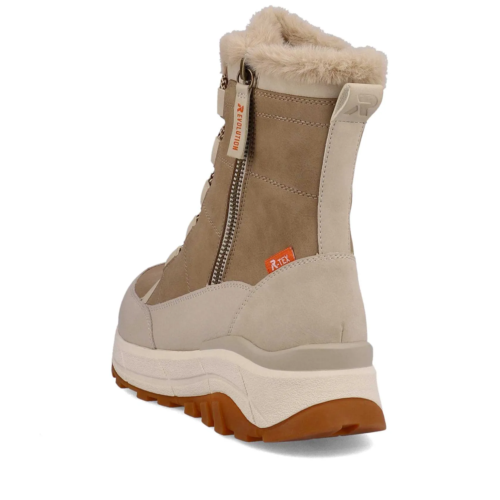 Rieker Ankle Boots & Boots-Women'S Corded Boots Cream Beige
