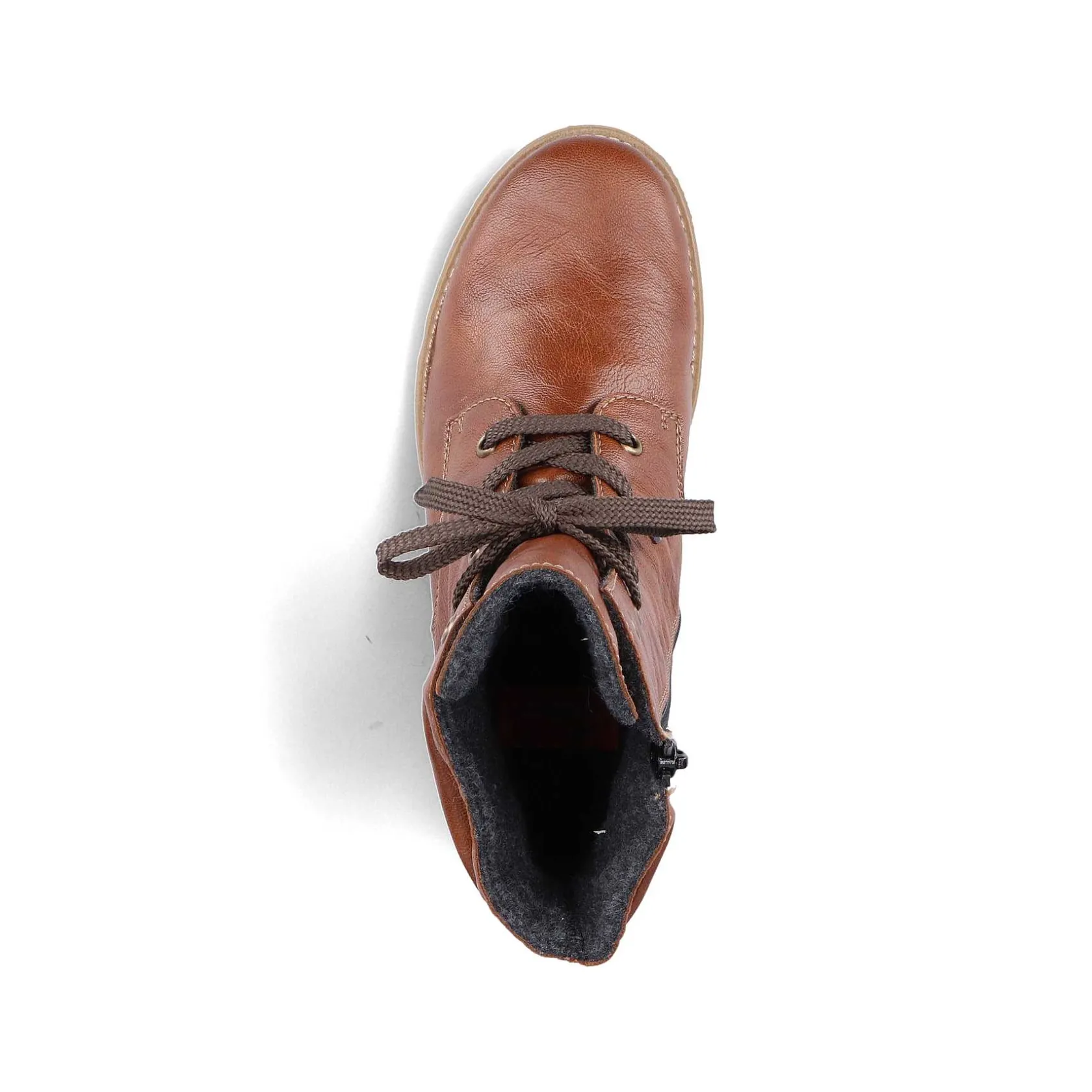 Rieker Ankle Boots & Boots-Women'S Corded Boots Chestnut Brown