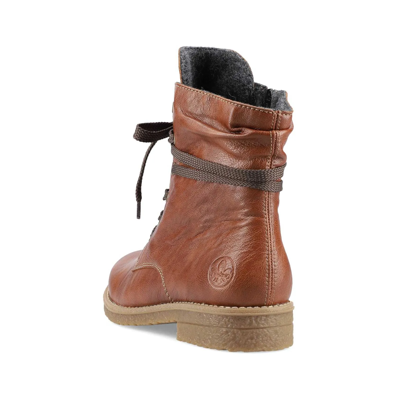 Rieker Ankle Boots & Boots-Women'S Corded Boots Chestnut Brown