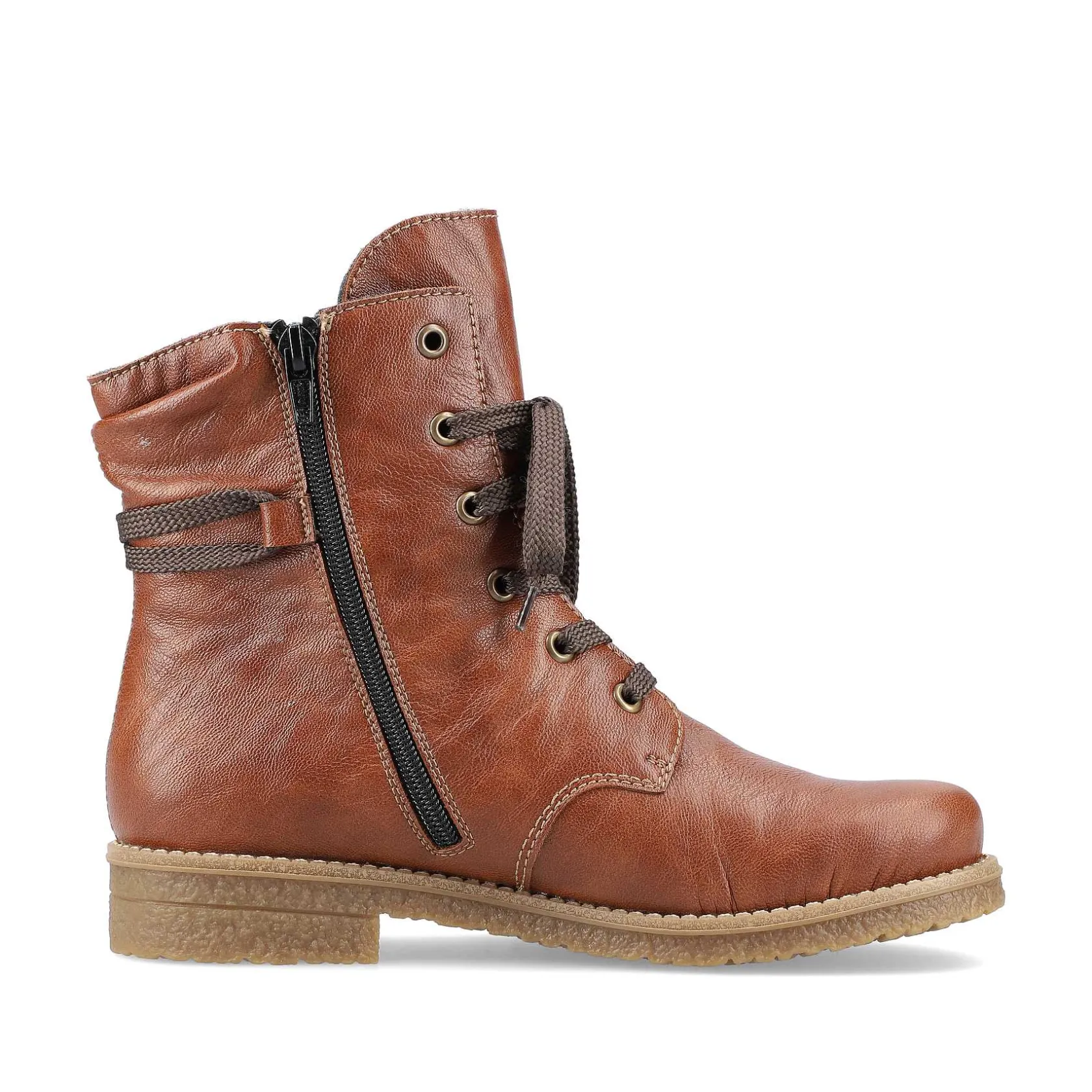 Rieker Ankle Boots & Boots-Women'S Corded Boots Chestnut Brown