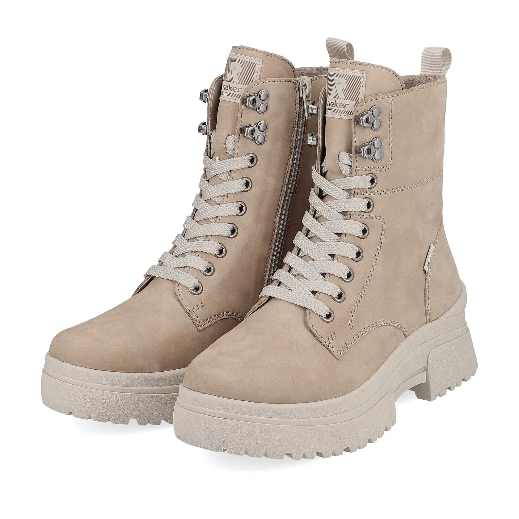 Rieker Ankle Boots & Boots-Women'S Corded Boots Clay Beige