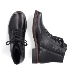 Rieker Ankle Boots & Boots-Women'S Corded Boots Night Black