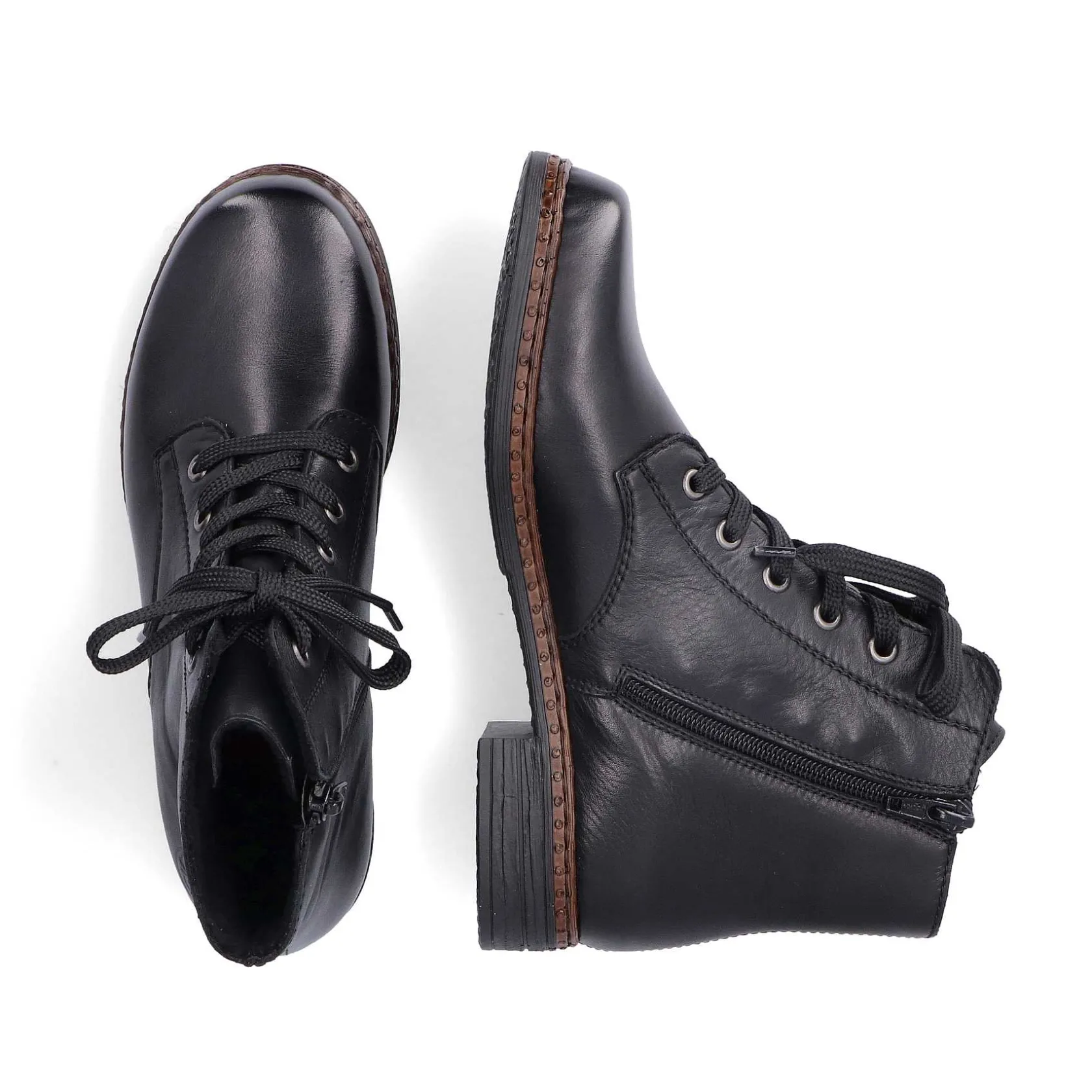 Rieker Ankle Boots & Boots-Women'S Corded Boots Night Black