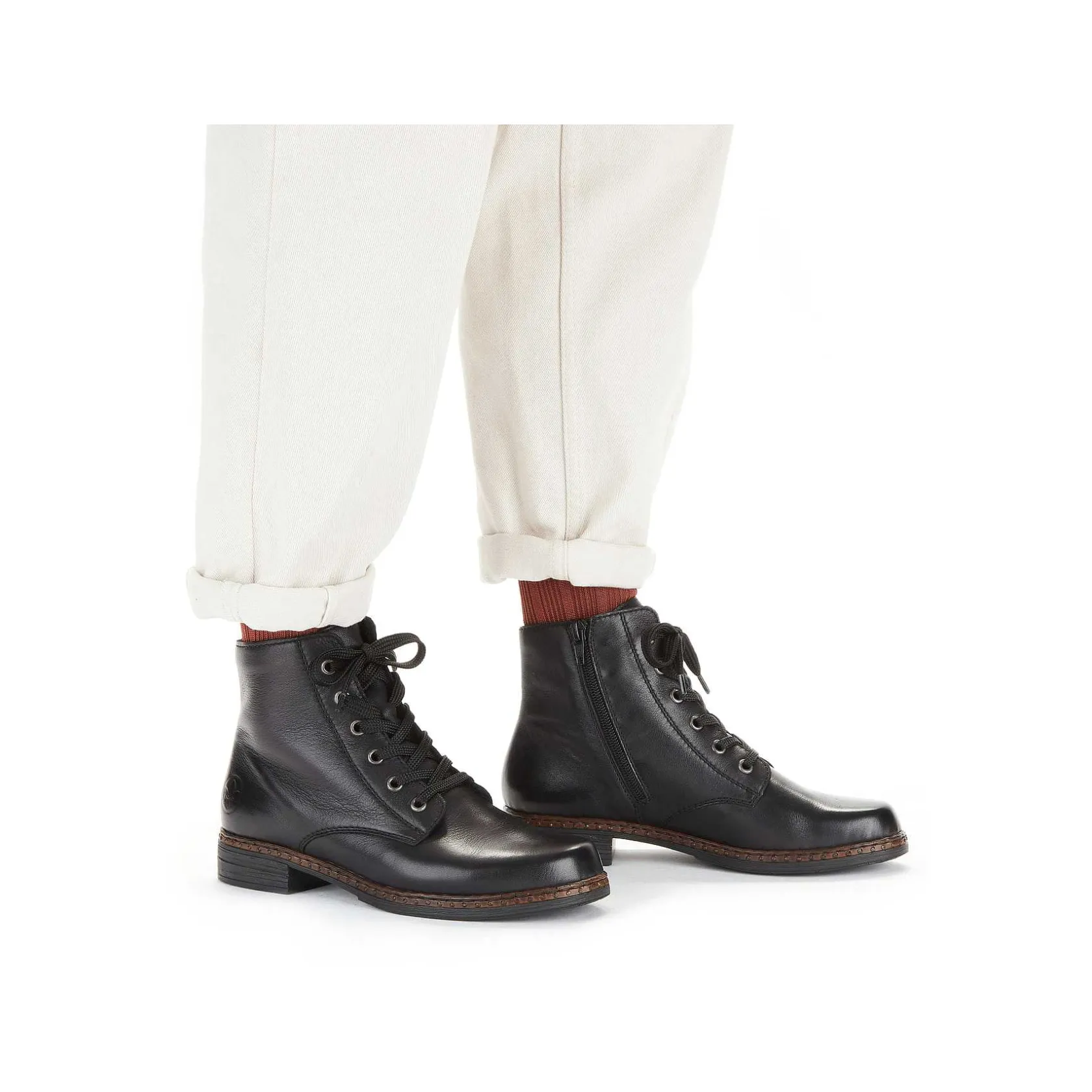 Rieker Ankle Boots & Boots-Women'S Corded Boots Night Black