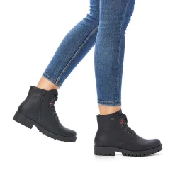 Rieker Ankle Boots & Boots-Women'S Corded Boots Deep Black