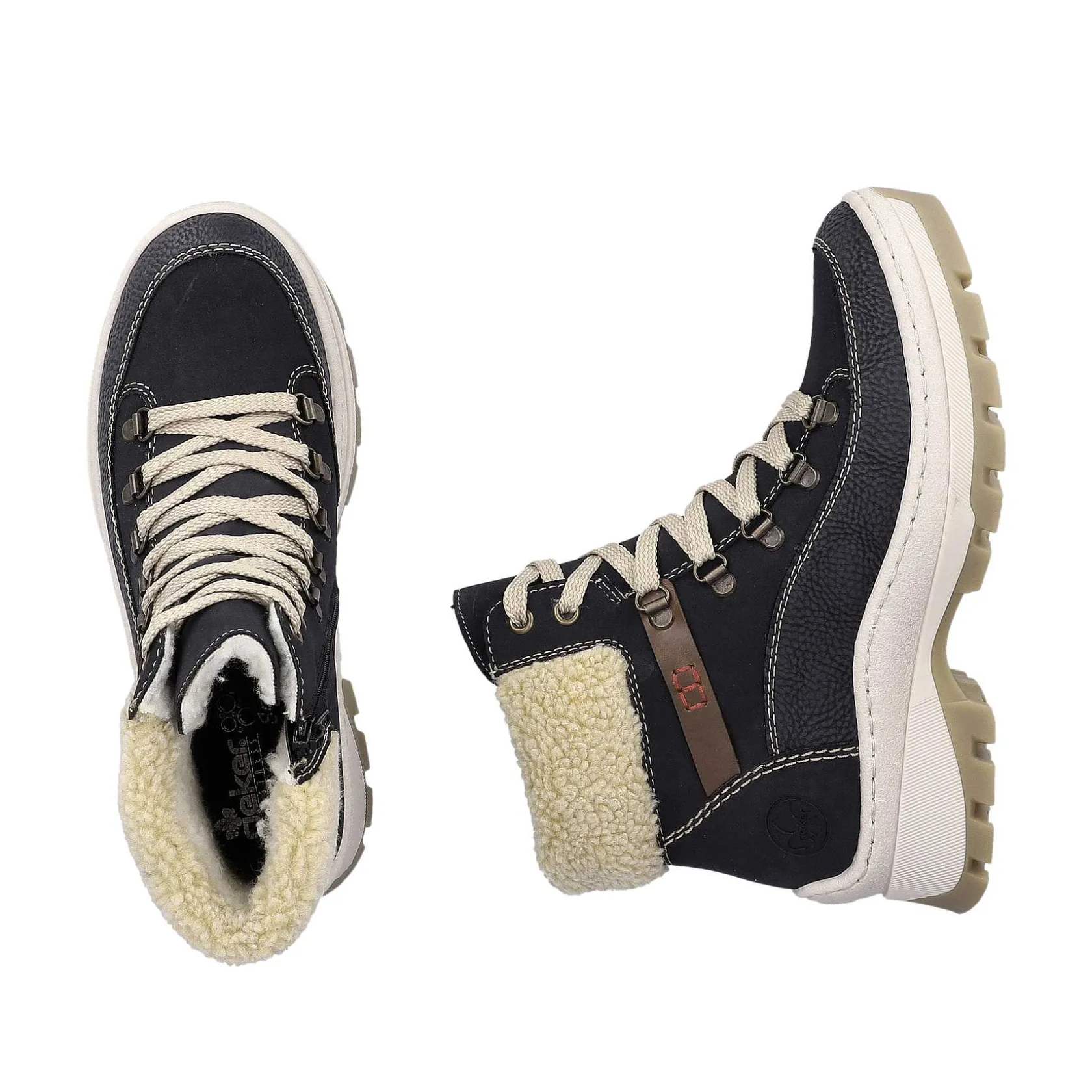 Rieker Ankle Boots & Boots-Women'S Corded Boots Dark Blue