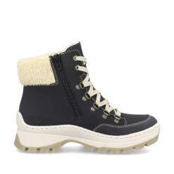 Rieker Ankle Boots & Boots-Women'S Corded Boots Dark Blue