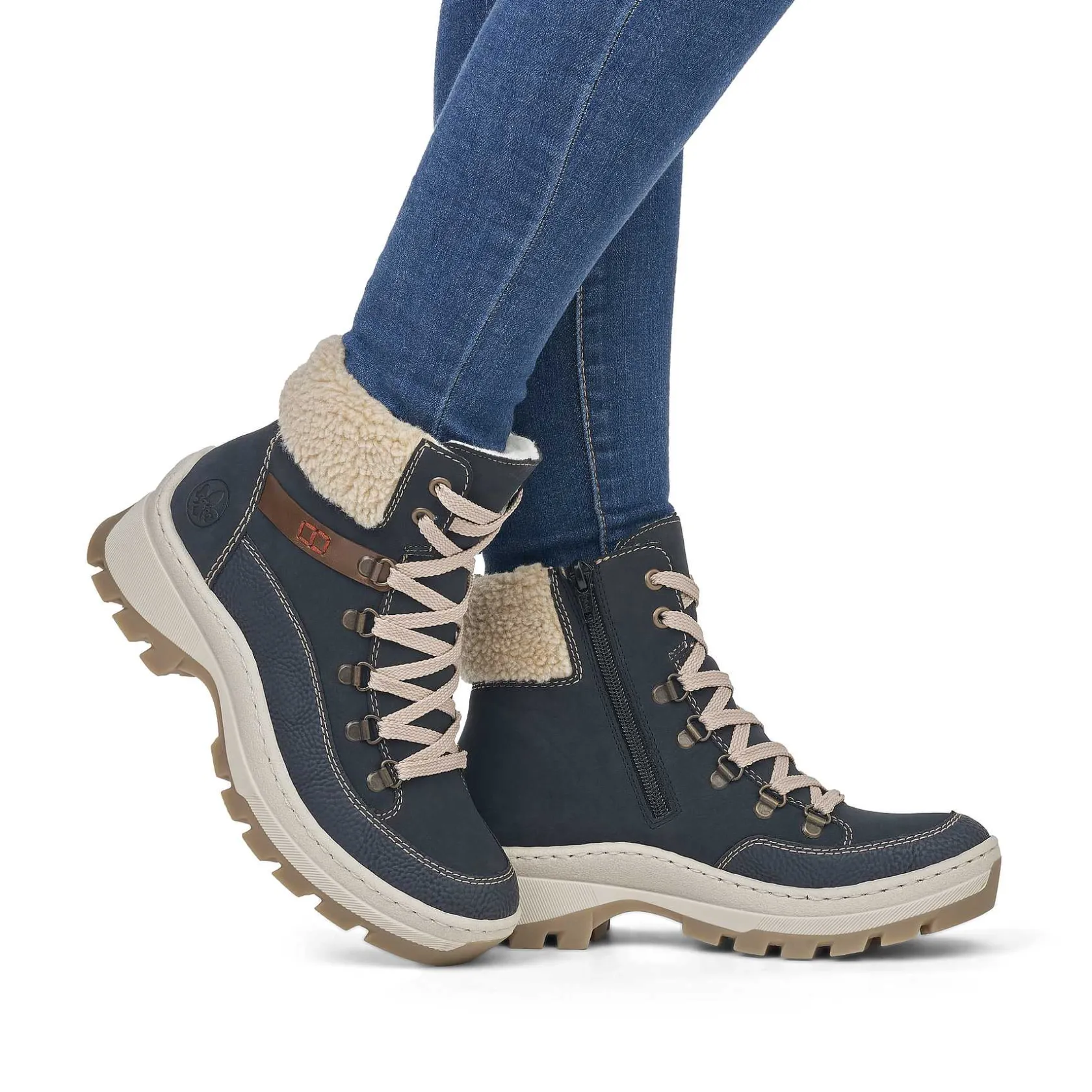Rieker Ankle Boots & Boots-Women'S Corded Boots Dark Blue