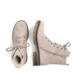 Rieker Ankle Boots & Boots-Women'S Corded Boots Light Beige