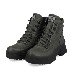 Rieker Ankle Boots & Boots-Women'S Corded Boots Army Green Black