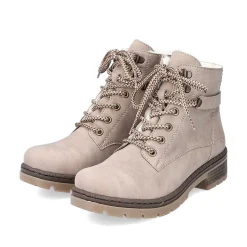 Rieker Ankle Boots & Boots-Women'S Corded Boots Light Beige