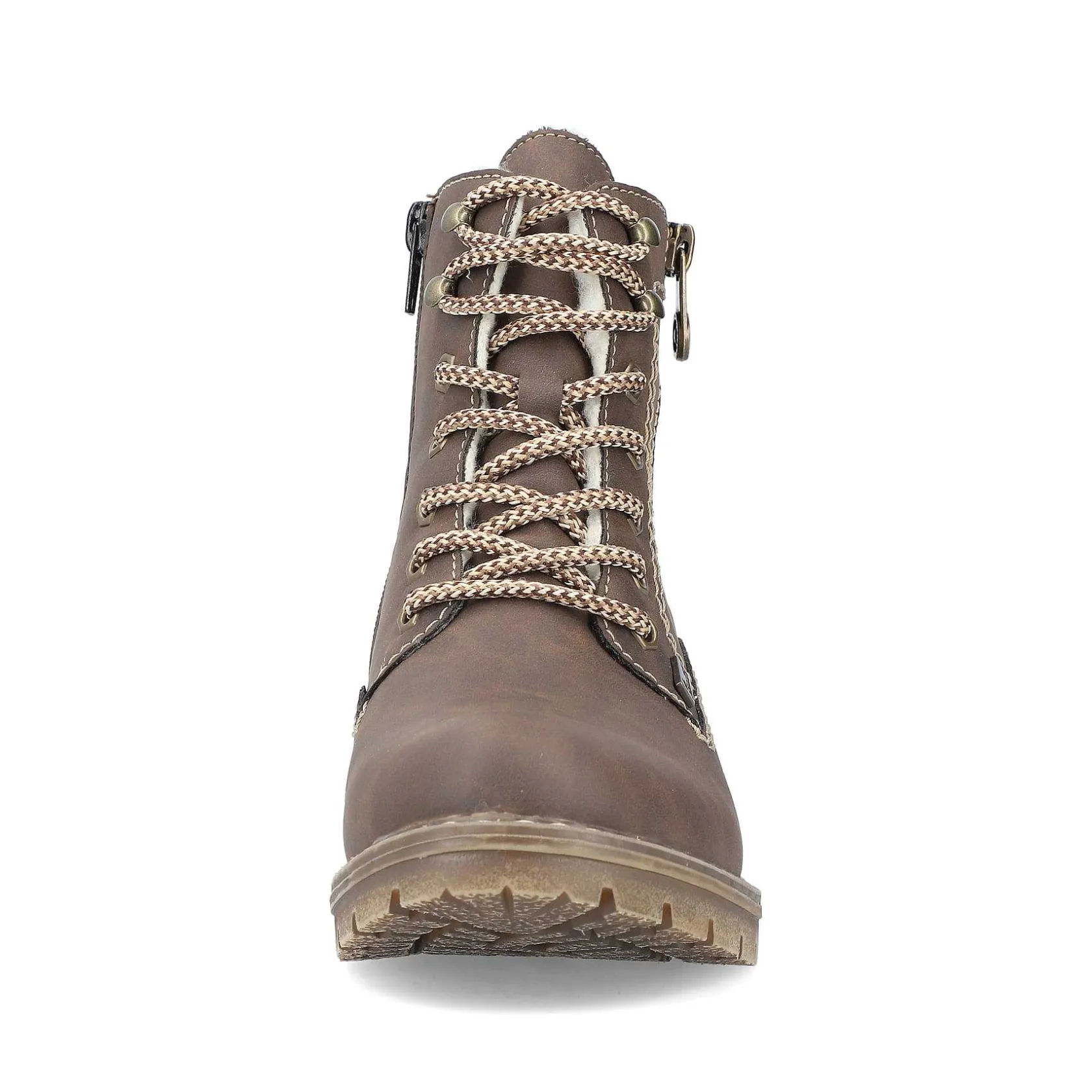 Rieker Ankle Boots & Boots-Women'S Corded Boots Chocolate Brown