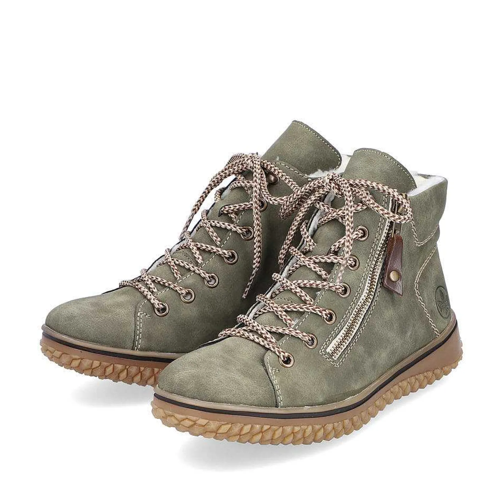 Rieker Ankle Boots & Boots-Women'S Corded Boots Leaf Green