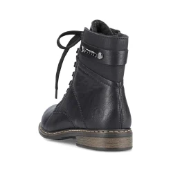 Rieker Ankle Boots & Boots-Women'S Corded Boots Deep Black