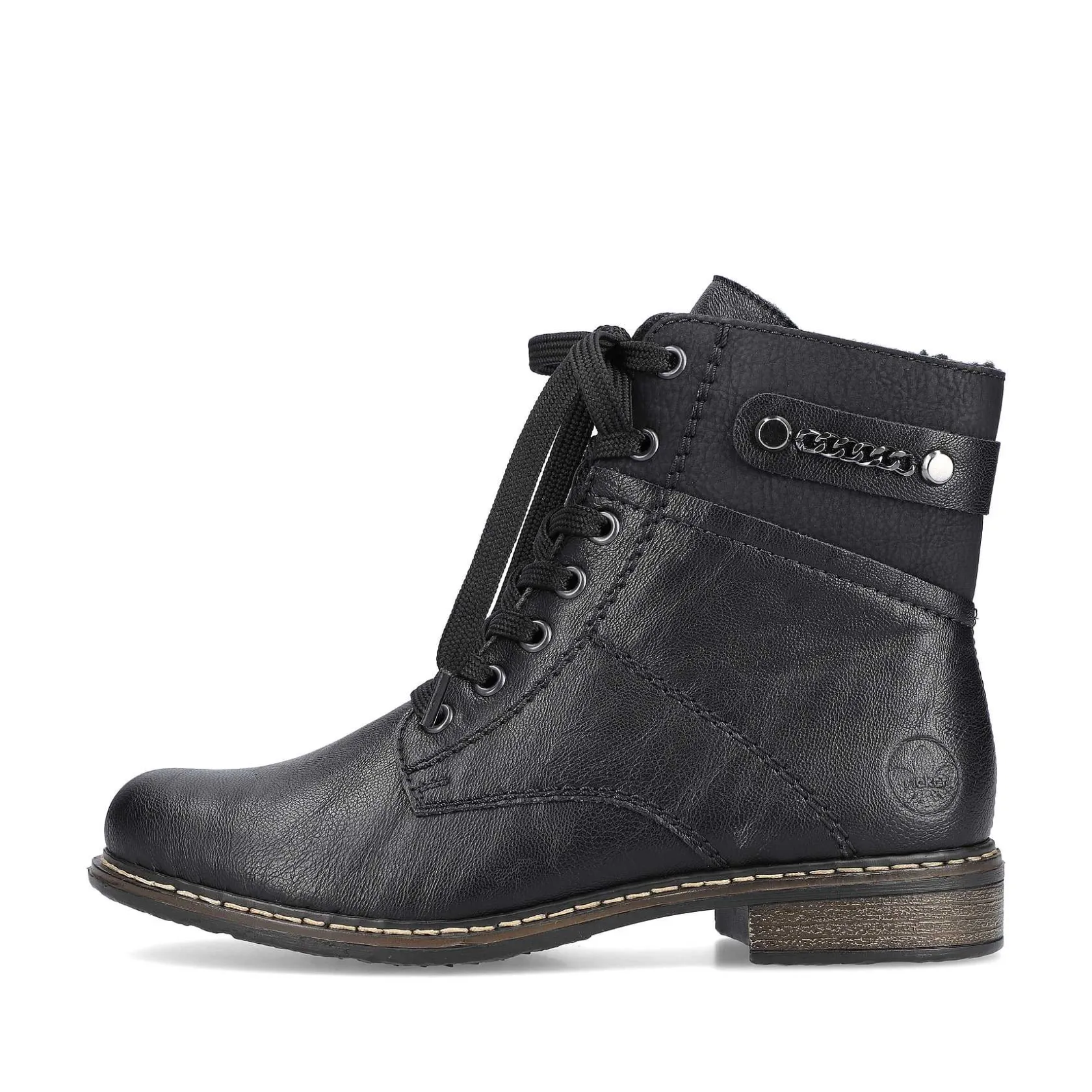 Rieker Ankle Boots & Boots-Women'S Corded Boots Deep Black