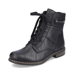 Rieker Ankle Boots & Boots-Women'S Corded Boots Deep Black