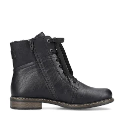 Rieker Ankle Boots & Boots-Women'S Corded Boots Deep Black
