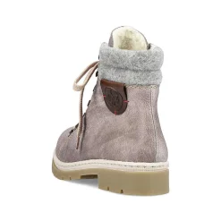 Rieker Ankle Boots & Boots-Women'S Corded Boots Platinum Gray