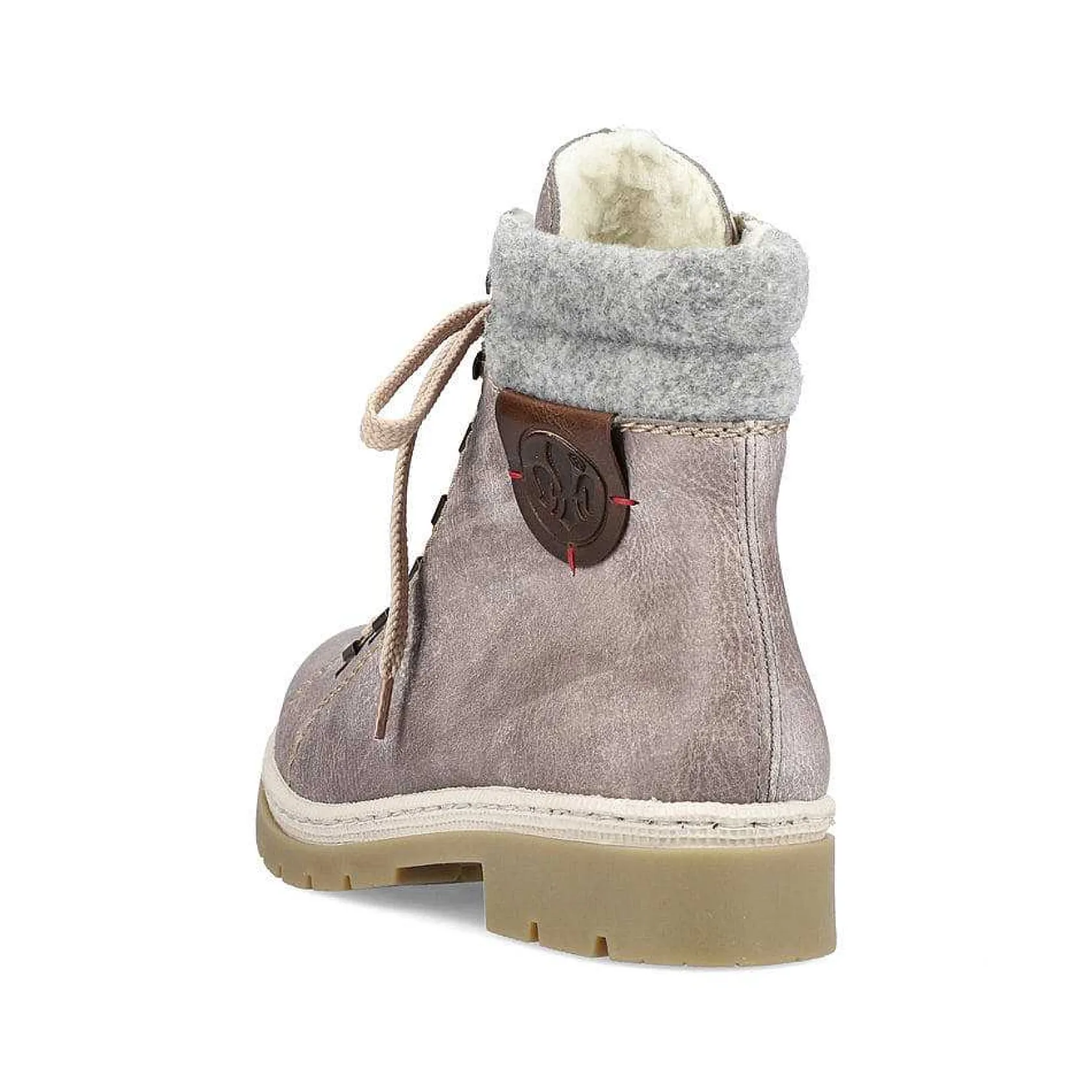 Rieker Ankle Boots & Boots-Women'S Corded Boots Platinum Gray