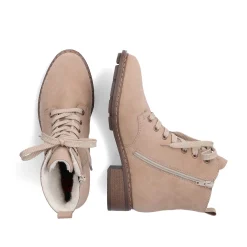 Rieker Ankle Boots & Boots-Women'S Corded Boots Sand Beige