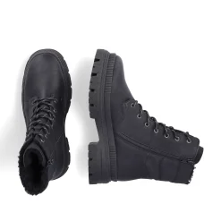 Rieker Ankle Boots & Boots-Women'S Corded Boots Night Black
