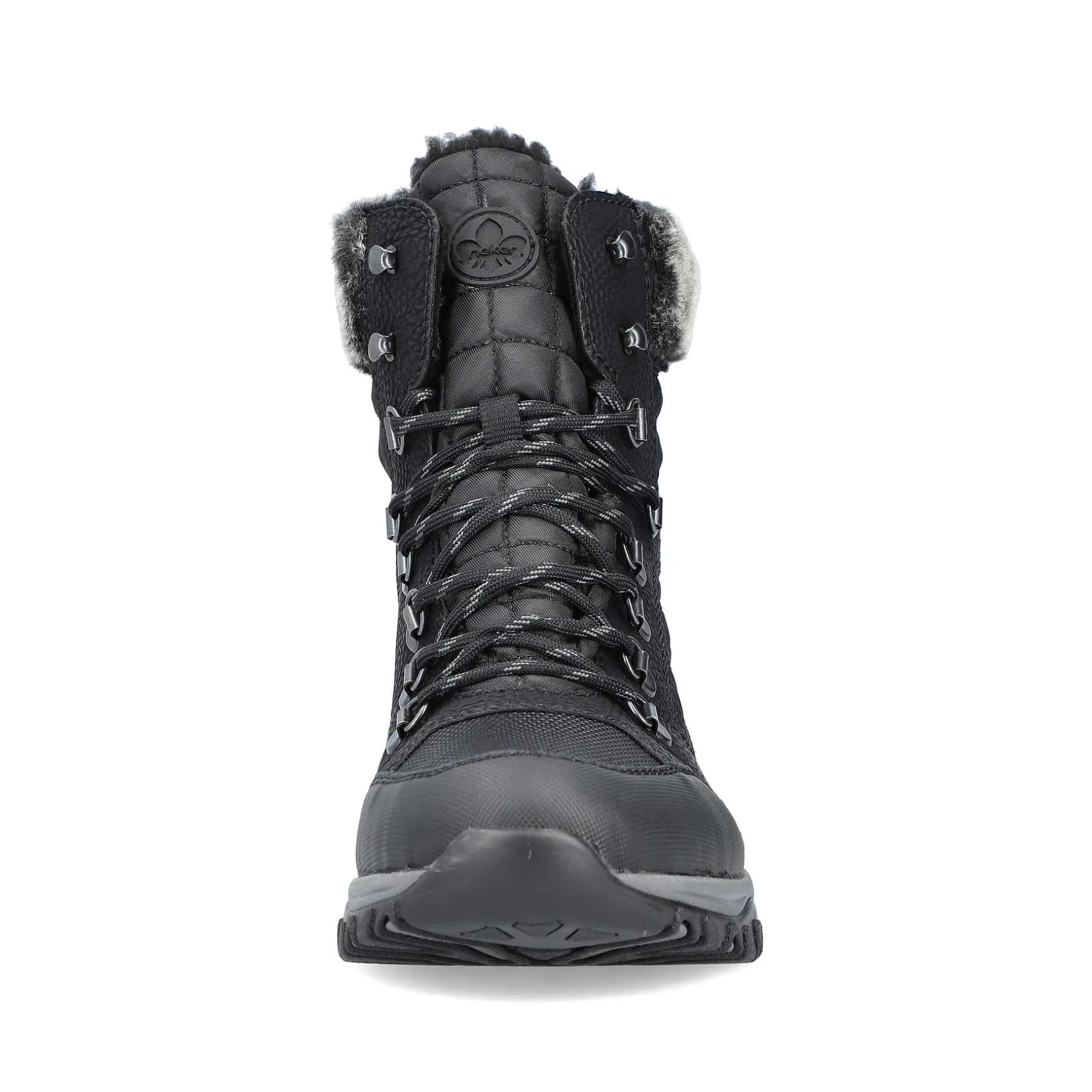 Rieker Ankle Boots & Boots-Women'S Corded Boots Deep Black