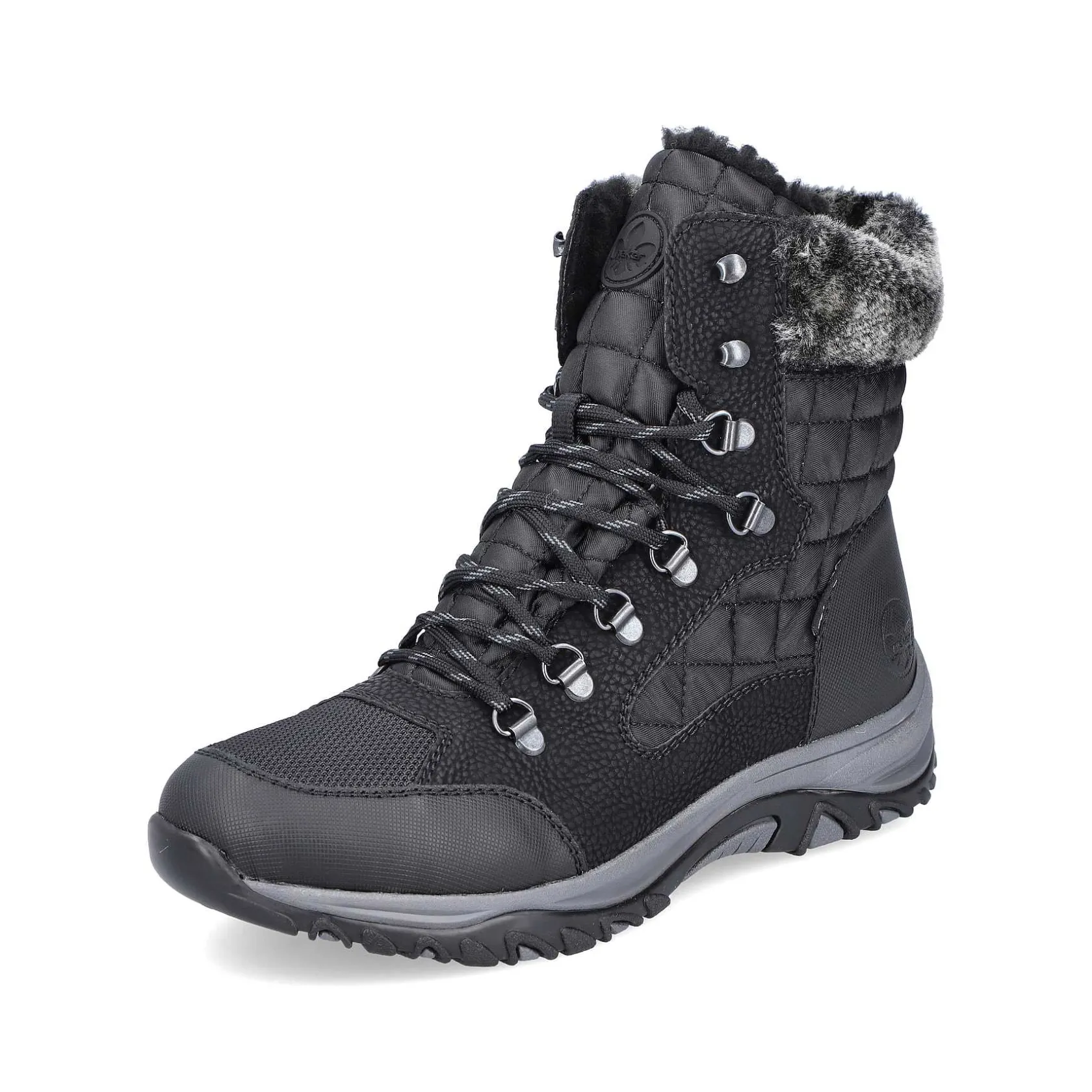 Rieker Ankle Boots & Boots-Women'S Corded Boots Deep Black