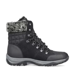 Rieker Ankle Boots & Boots-Women'S Corded Boots Deep Black