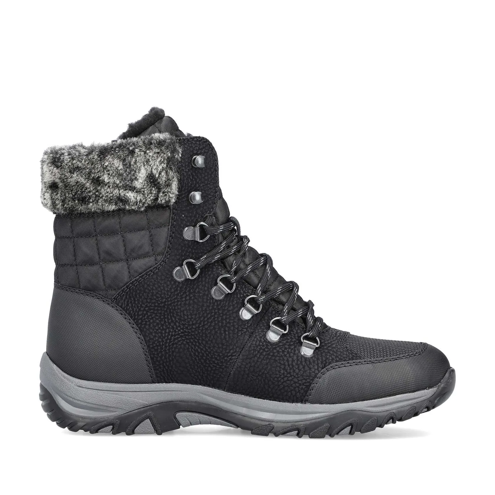 Rieker Ankle Boots & Boots-Women'S Corded Boots Deep Black