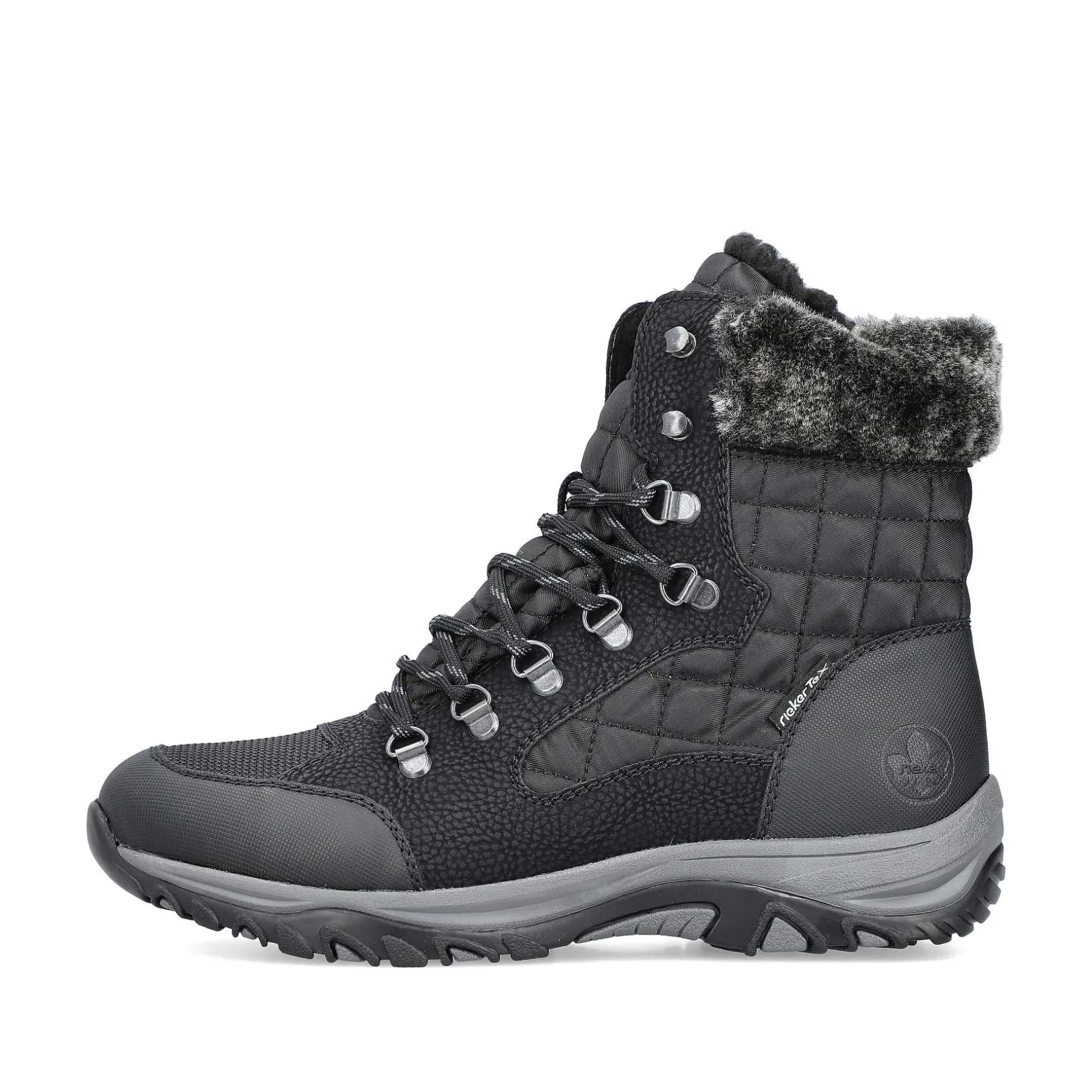 Rieker Ankle Boots & Boots-Women'S Corded Boots Deep Black
