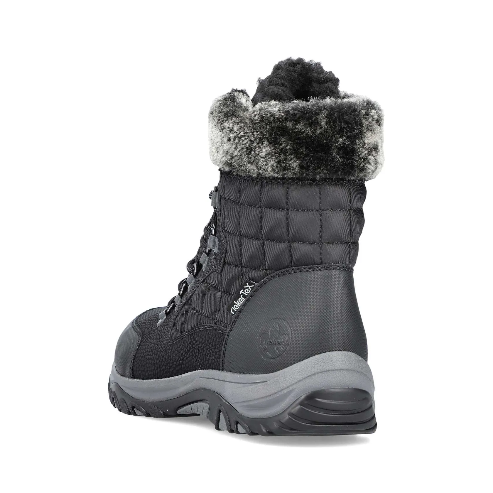 Rieker Ankle Boots & Boots-Women'S Corded Boots Deep Black
