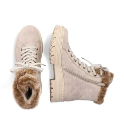 Rieker Ankle Boots & Boots-Women'S Corded Boots Light Beige