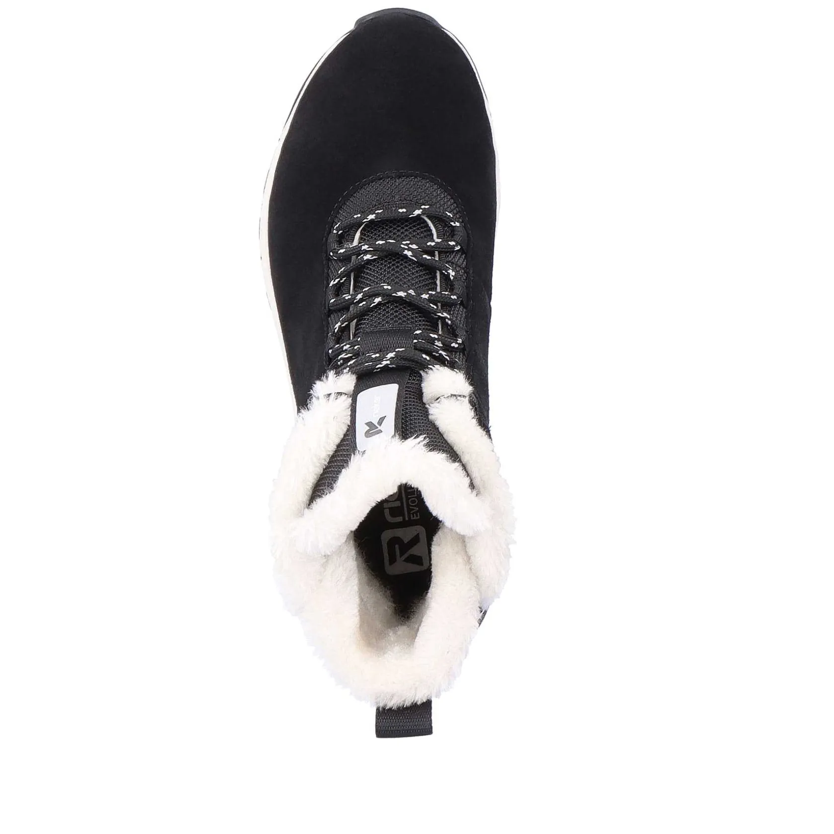 Rieker Ankle Boots & Boots-Women'S Corded Boots Deep Black Pearl