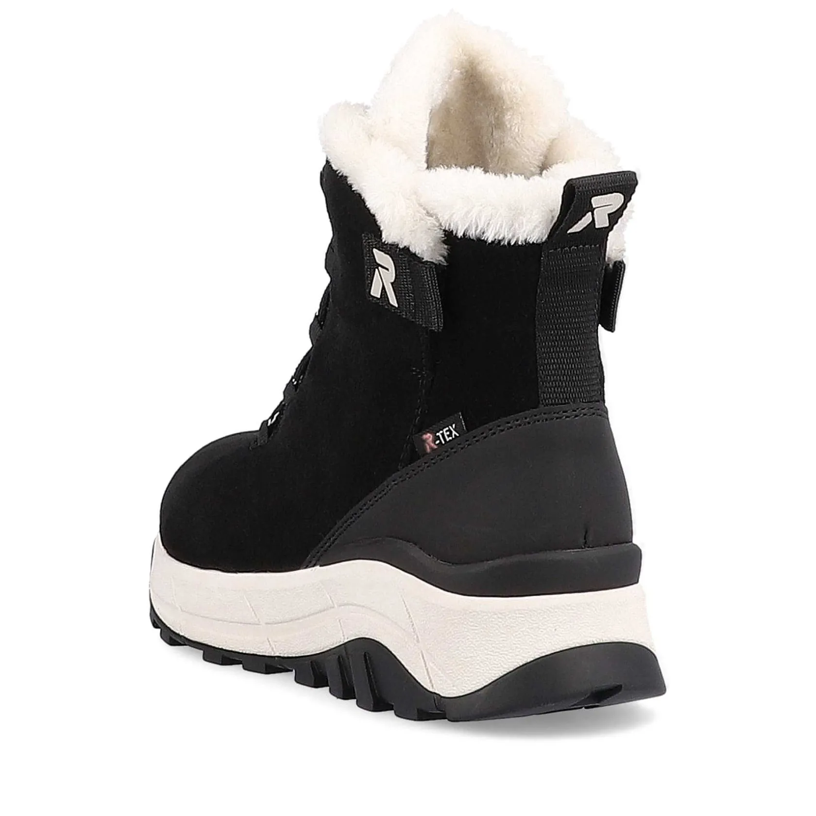 Rieker Ankle Boots & Boots-Women'S Corded Boots Deep Black Pearl
