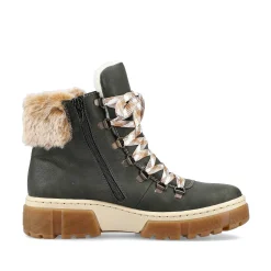 Rieker Ankle Boots & Boots-Women'S Corded Boots Olive Green