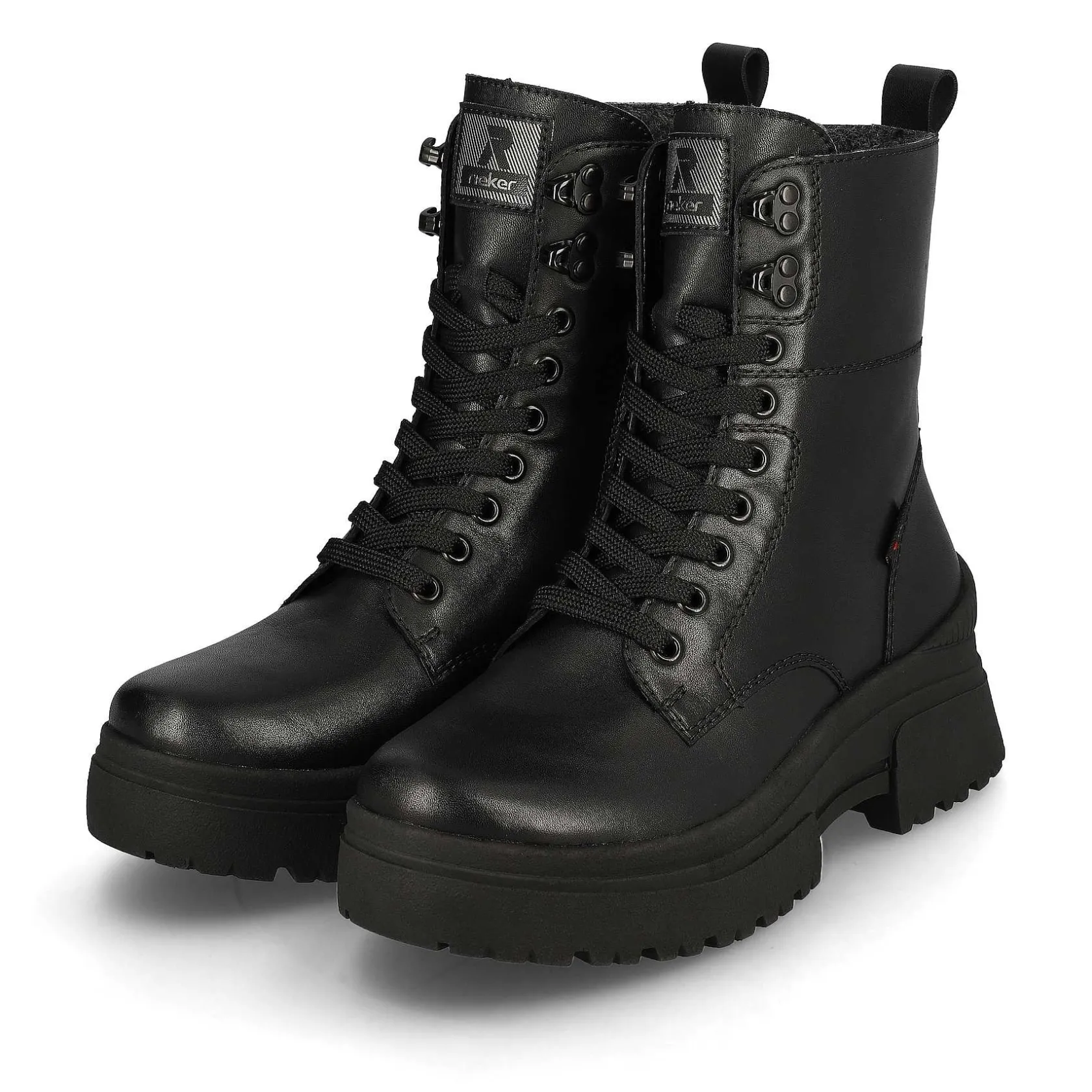 Rieker Ankle Boots & Boots-Women'S Corded Boots Deep Black
