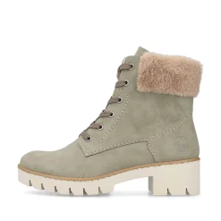 Rieker Ankle Boots & Boots-Women'S Corded Boots Khaki-Brown