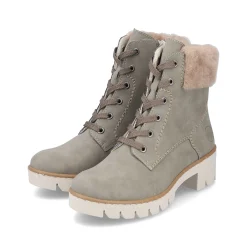 Rieker Ankle Boots & Boots-Women'S Corded Boots Khaki-Brown