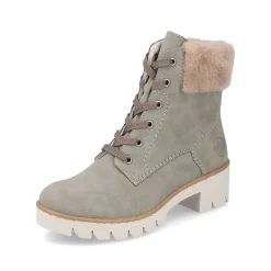 Rieker Ankle Boots & Boots-Women'S Corded Boots Khaki-Brown