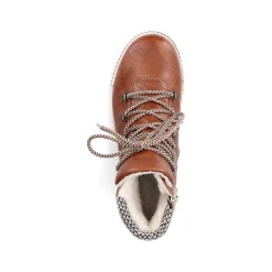 Rieker Ankle Boots & Boots-Women'S Corded Boots Cinnamon Brown