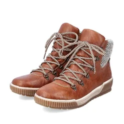 Rieker Ankle Boots & Boots-Women'S Corded Boots Cinnamon Brown