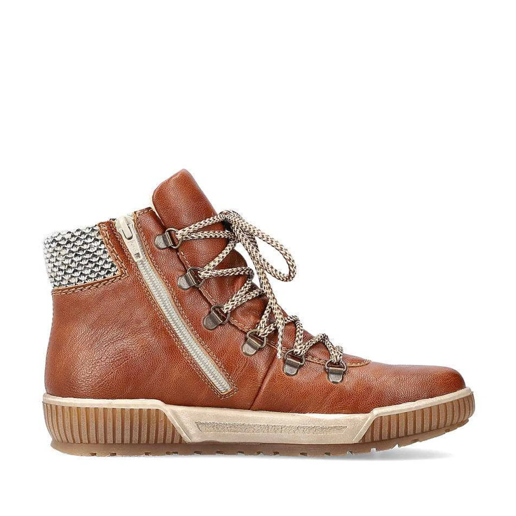 Rieker Ankle Boots & Boots-Women'S Corded Boots Cinnamon Brown
