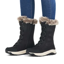 Rieker Ankle Boots & Boots-Women'S Corded Boots Night Black