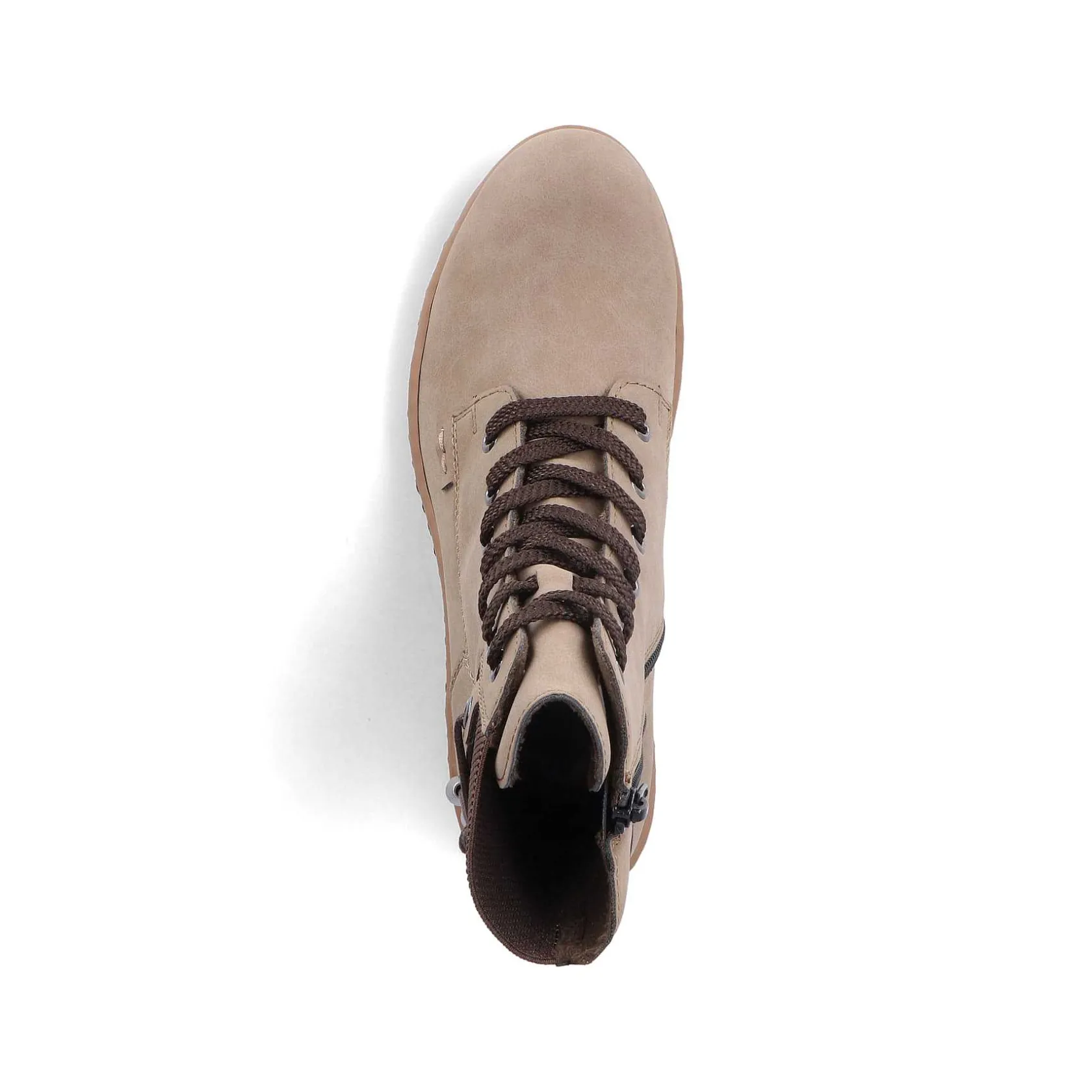 Rieker Ankle Boots & Boots-Women'S Corded Boots Beige Brown