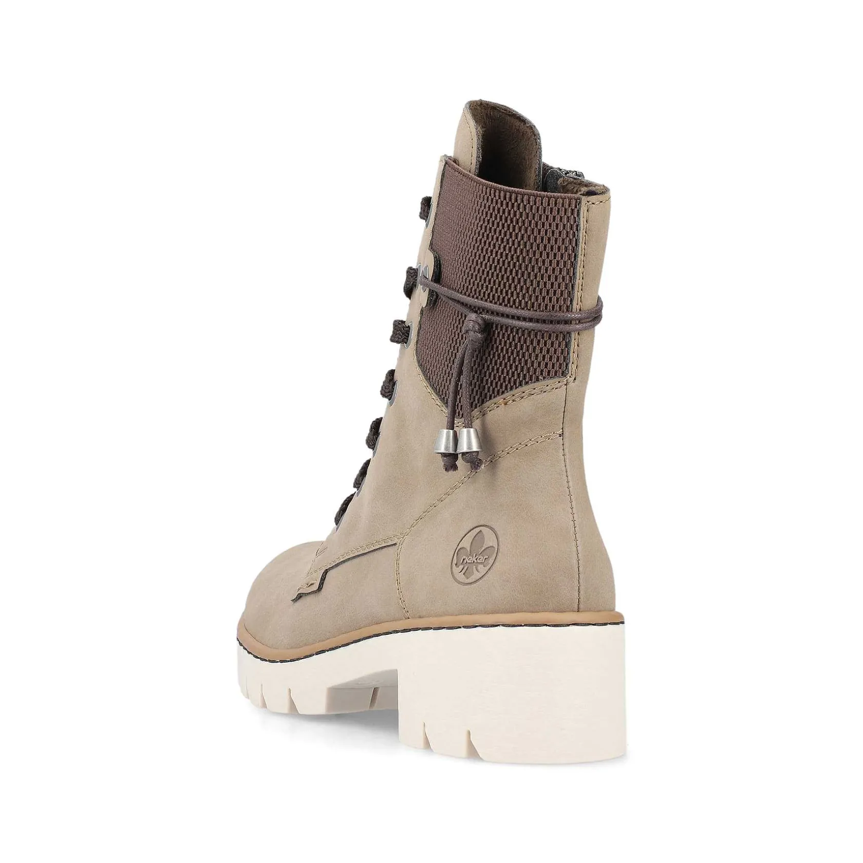Rieker Ankle Boots & Boots-Women'S Corded Boots Beige Brown