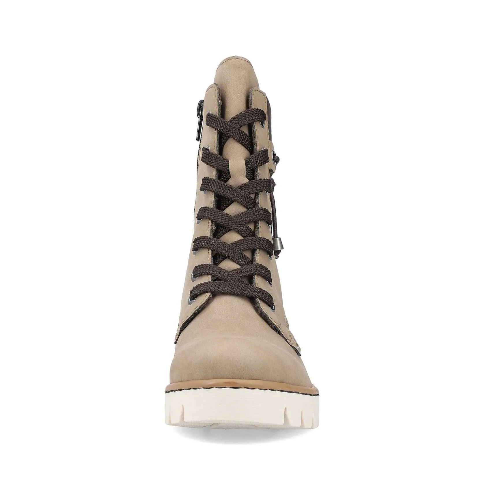 Rieker Ankle Boots & Boots-Women'S Corded Boots Beige Brown