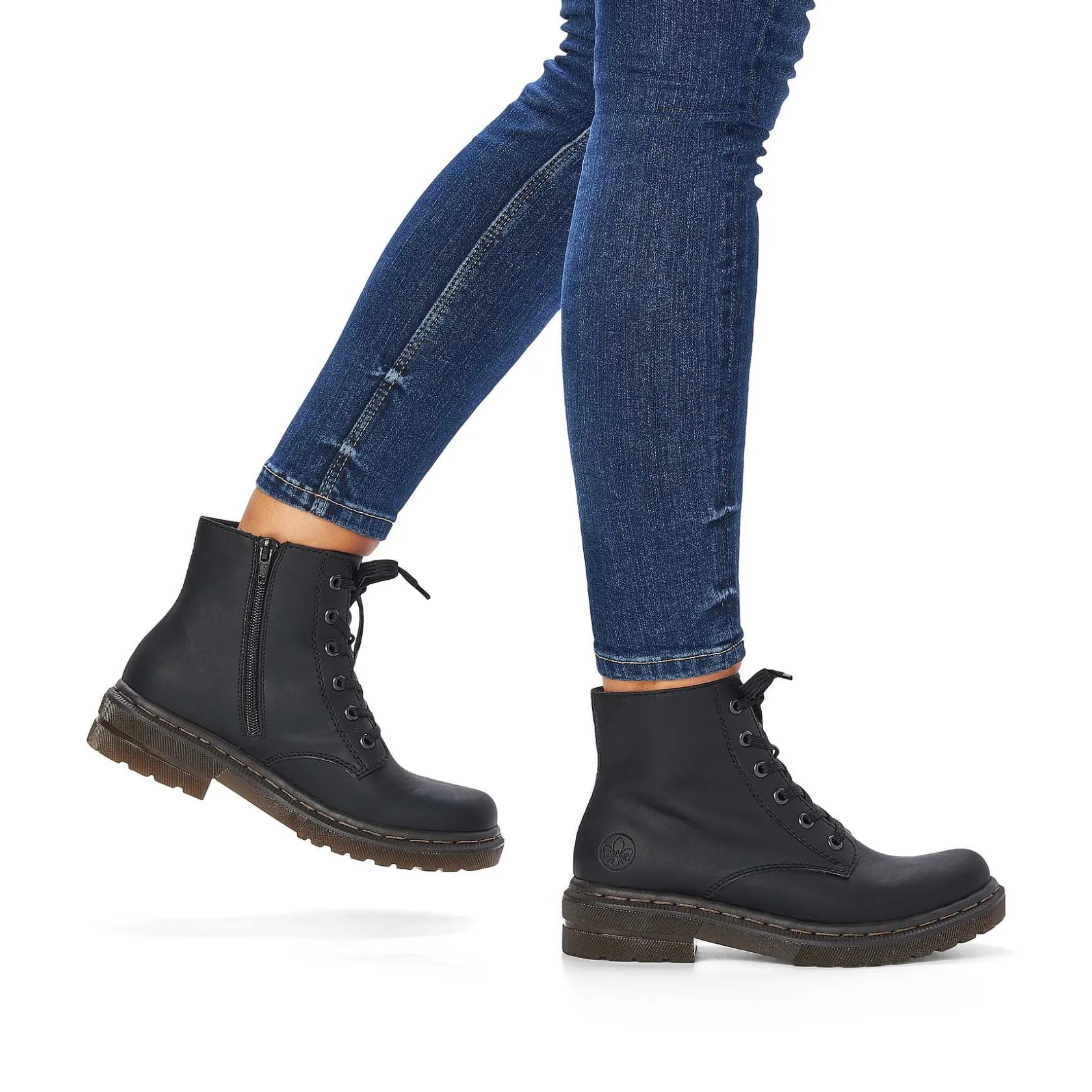 Rieker Ankle Boots & Boots-Women'S Corded Boots Deep Black